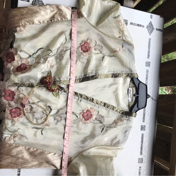 Lee Anderson embroidered green light jacket L - Picture 11 of 11